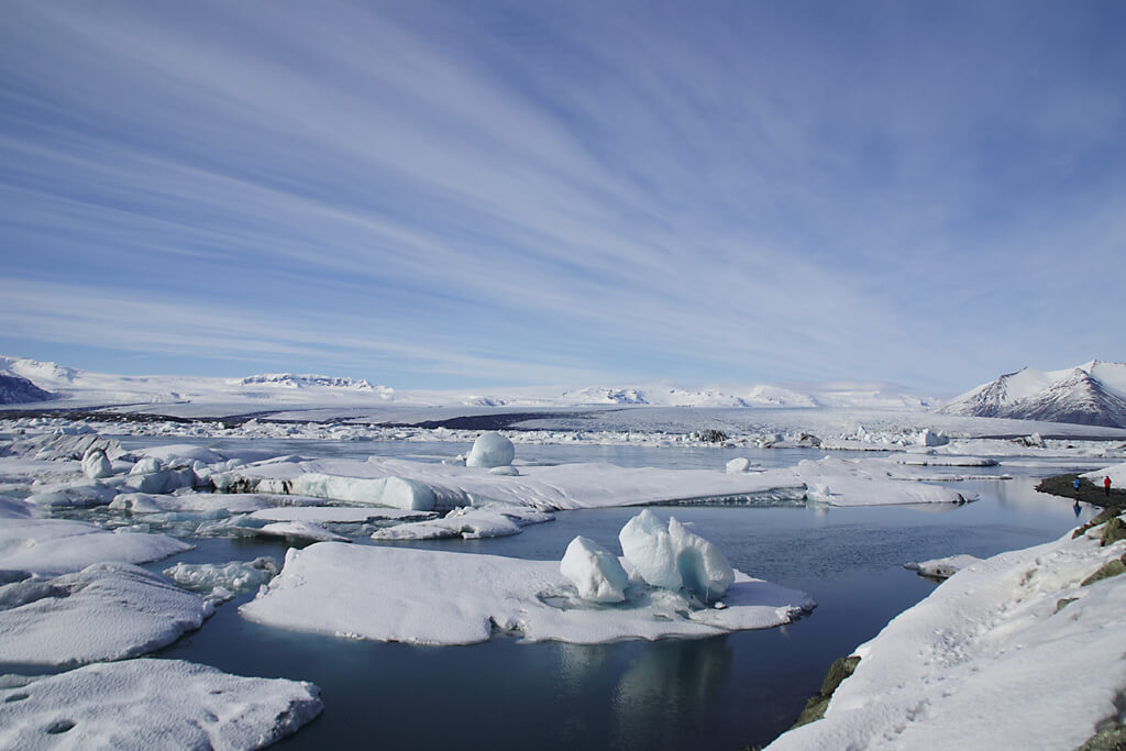 Gletschersee Jökulsarlon auf Island