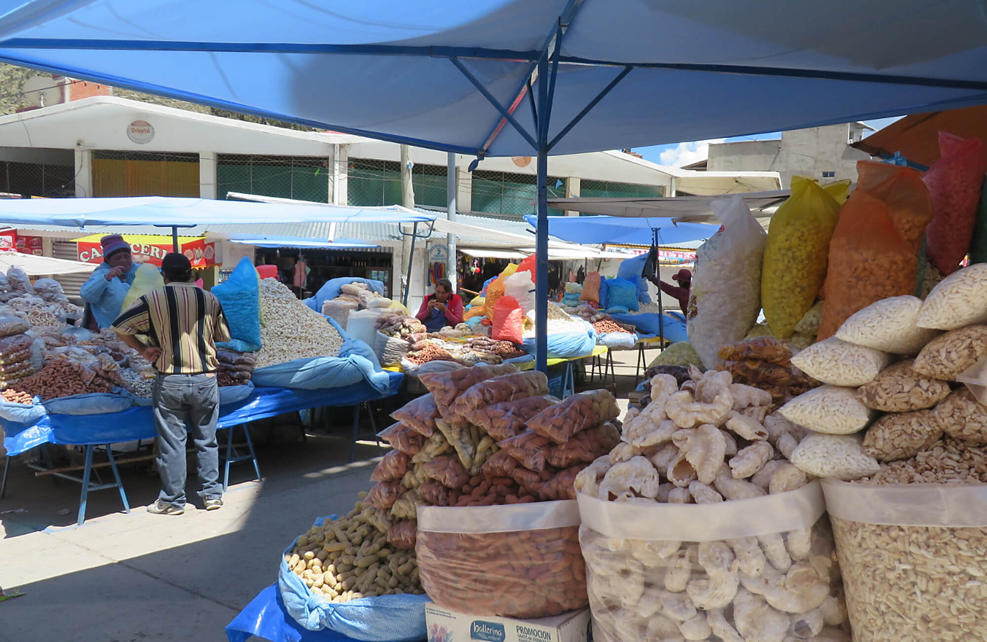 Markt in Copacabana Bolivien