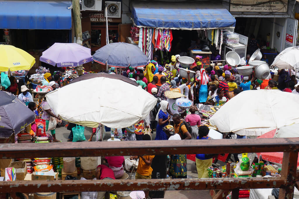 Markt von Accra