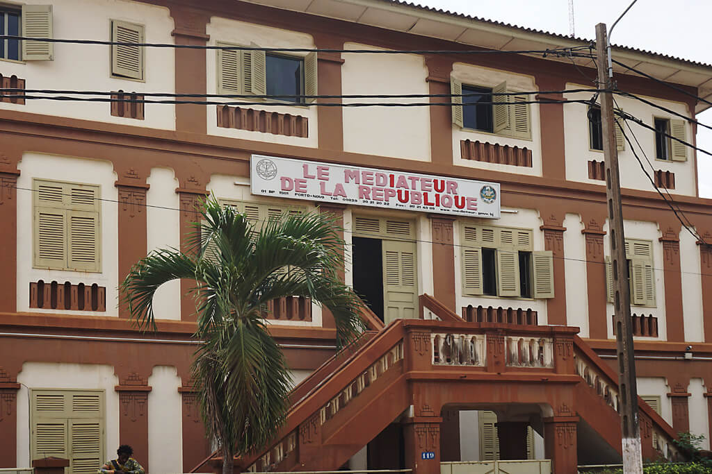 Kolonialarchitektur in Porto-Novo, Benins Haupstadt
