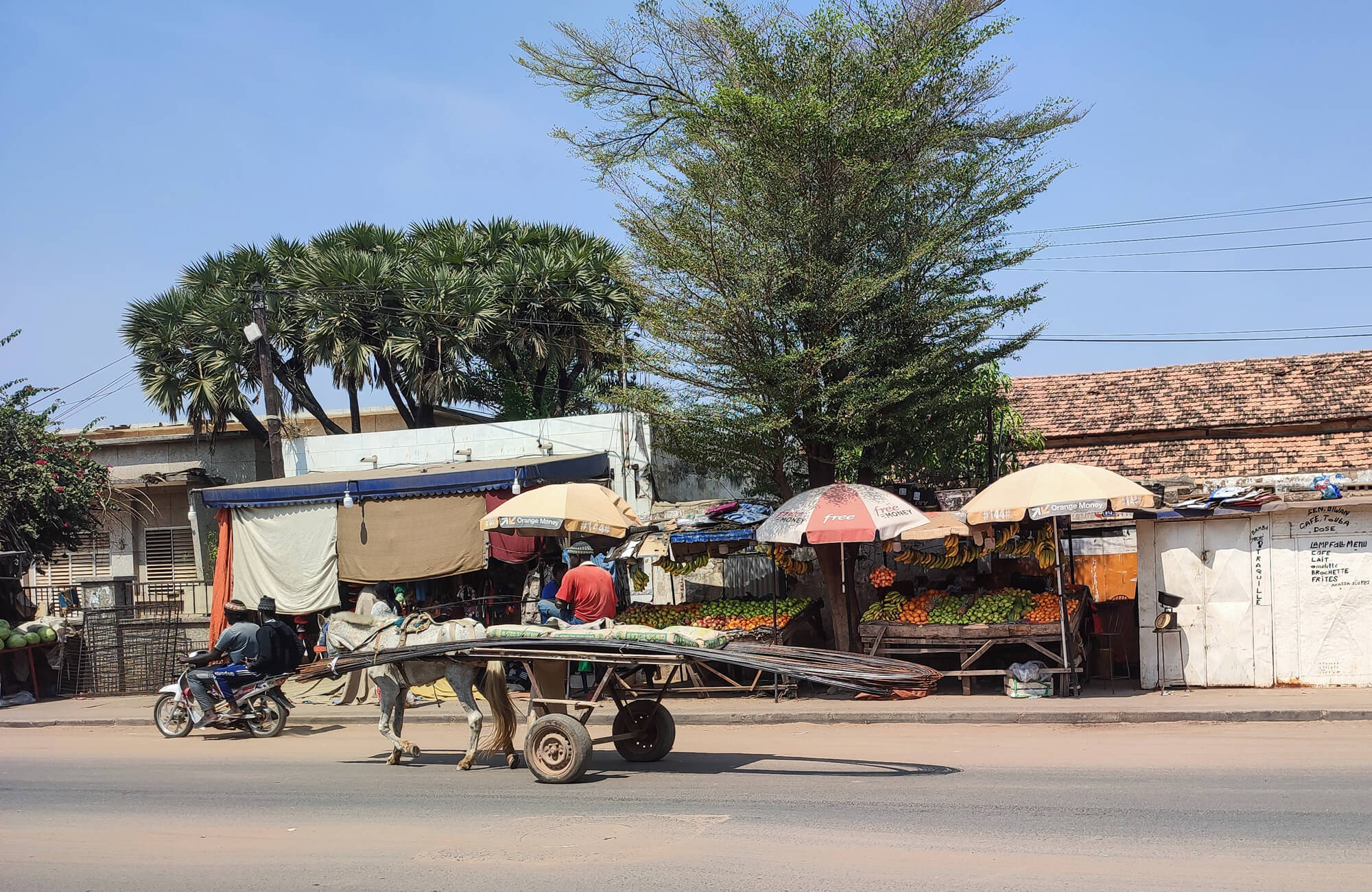 Strasse in Kaolack