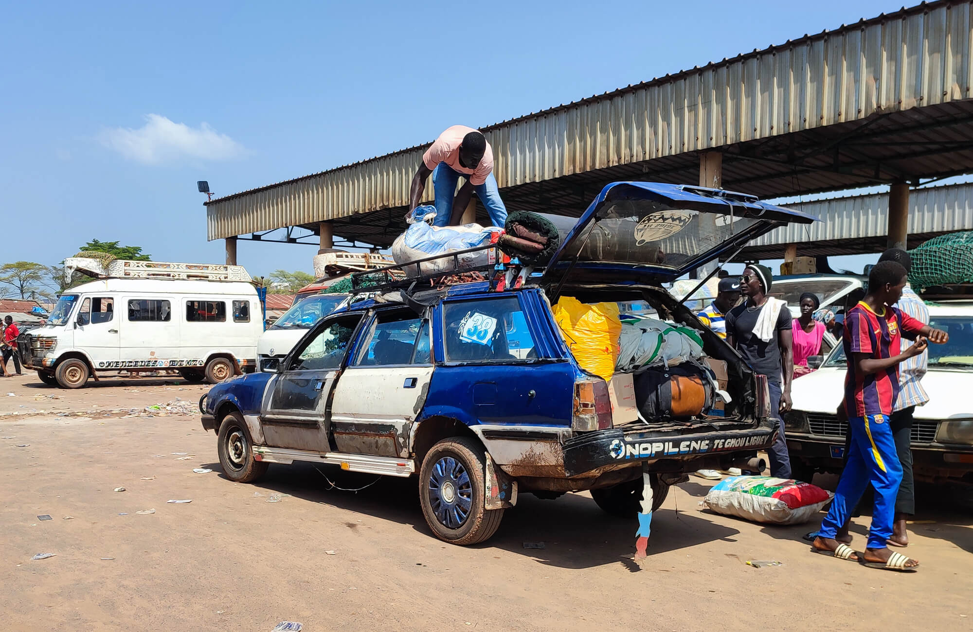 Gare routiere in Ziguinchor