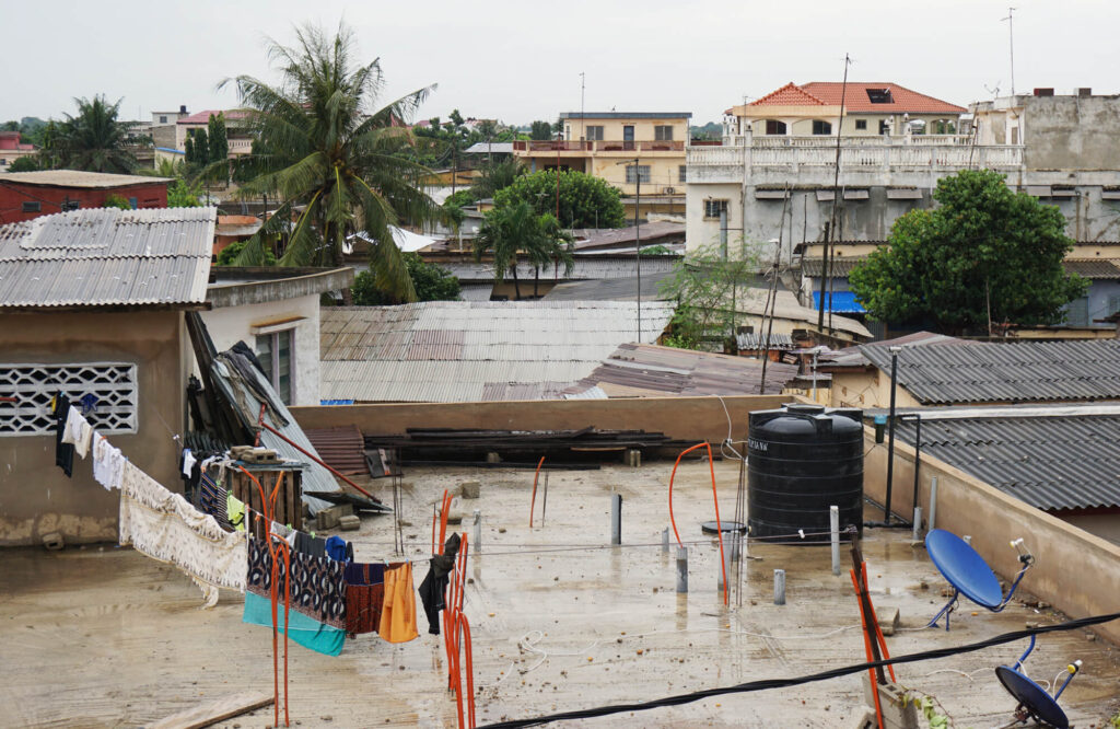 Wohnviertel in Lomé