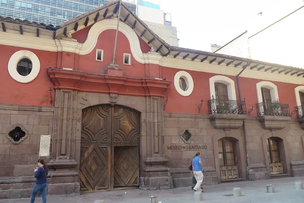 Gebäude de Museums Santiago