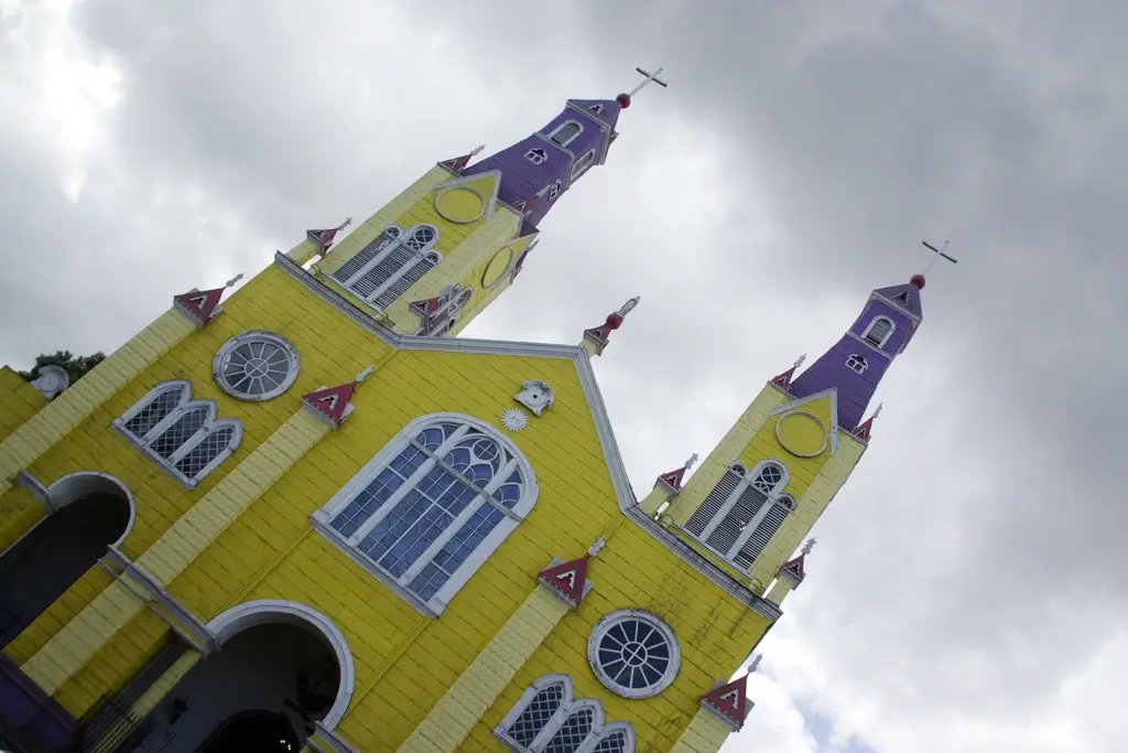 Holzkirche auf der Insel Chiloé